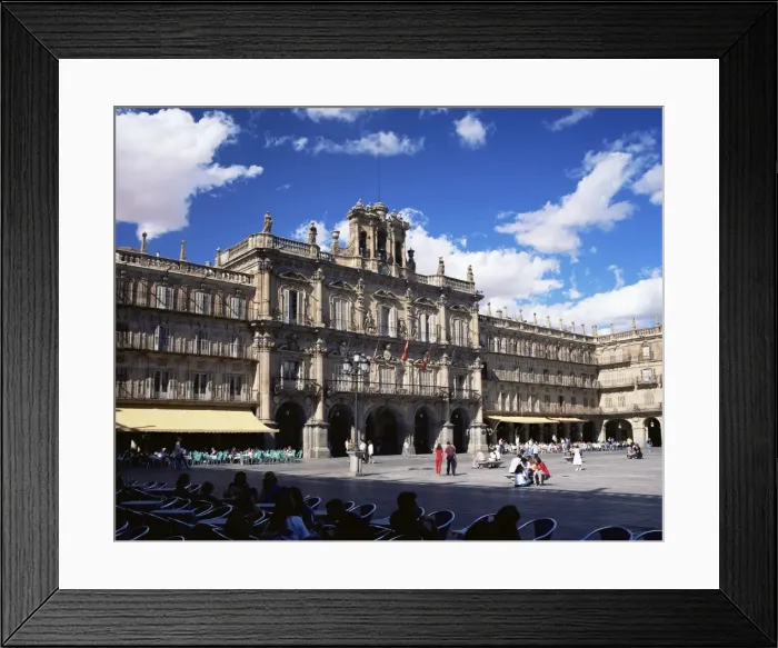 Framed Print : The Town Hall in the Plaza Mayor Framed Print : The Town Hall in the Plaza Mayor