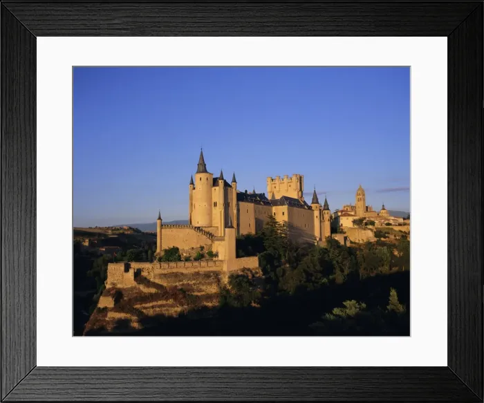 Framed Print : The Alcazar and Cathedral Framed Print : The Alcazar and Cathedral