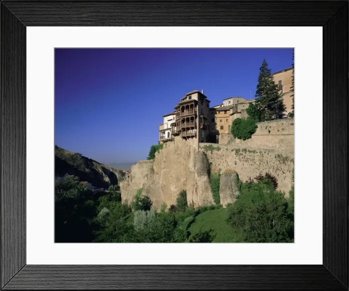 Framed Print : View to the Casas Colgadas