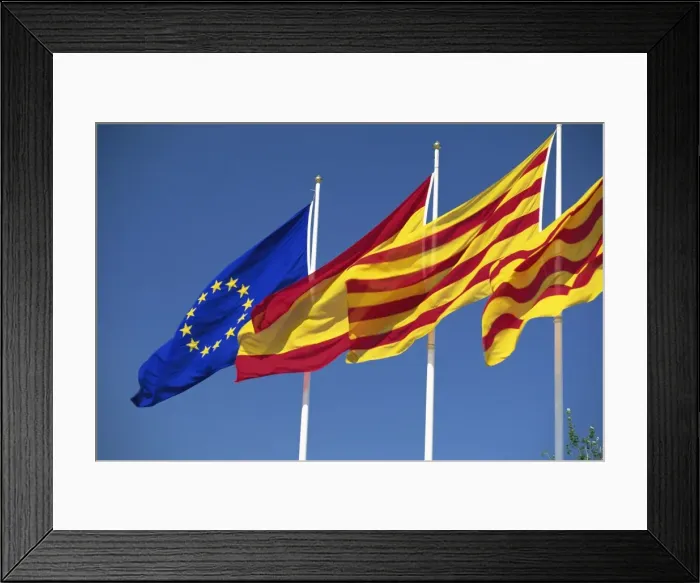 Framed Print : Flags of Europe Framed Print : Flags of Europe