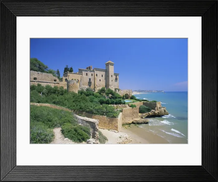 Framed Print : Tamarit Castle Framed Print : Tamarit Castle