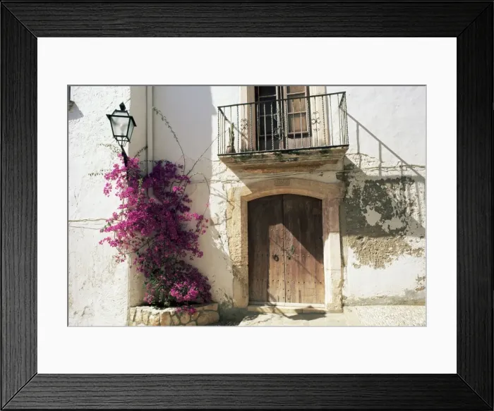 Framed Print : Picturesque doorway Framed Print : Picturesque doorway
