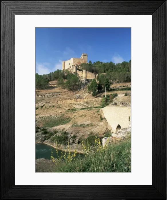 Framed Print : The castle Parador Marques de Villena Framed Print : The castle Parador Marques de Villena