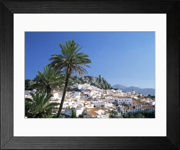 Framed Print : Village of Gaucin