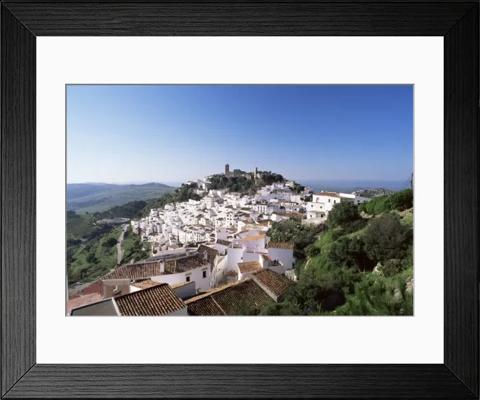 Framed Print : Village of Casares