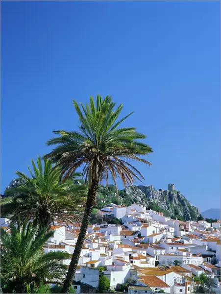Gaucin, one of Andalucias many white towns