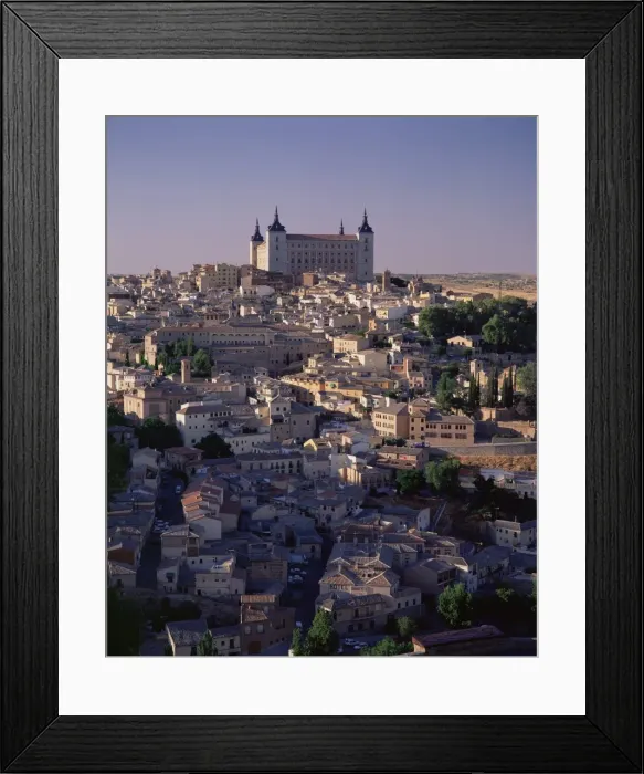 Framed Print : The Alcazar towering above the city Framed Print : The Alcazar towering above the city