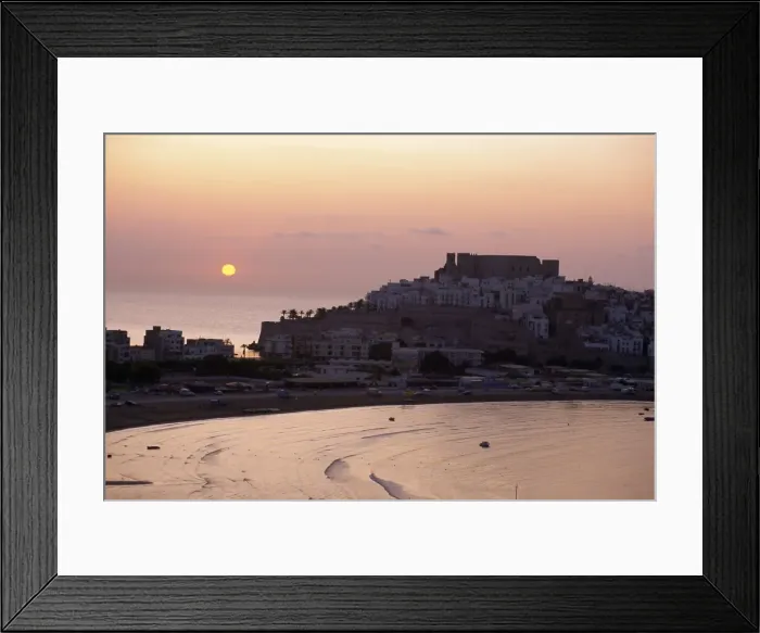 Framed Print : Sunrise over the citadel and castle Framed Print : Sunrise over the citadel and castle