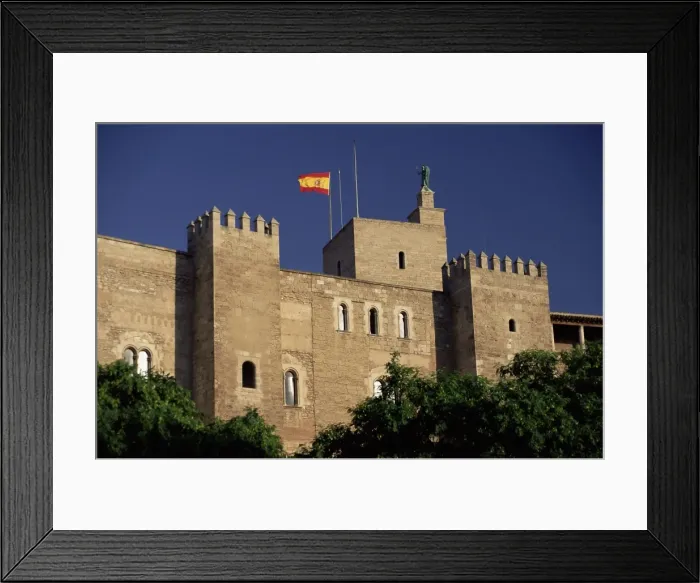 Framed Print : The Almudaina Palace Framed Print : The Almudaina Palace