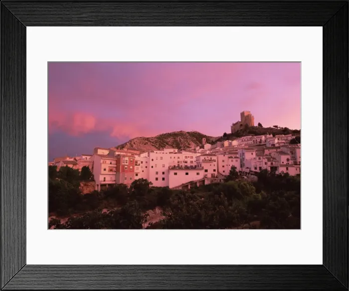 Framed Print : Velez Blanco at sunset Framed Print : Velez Blanco at sunset