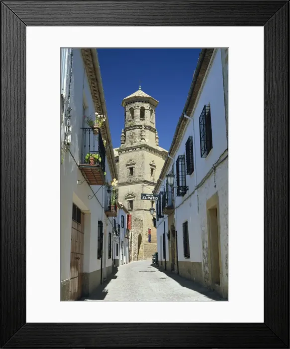 Framed Print : View to the tower of the Antigua Universidad (Old University) Framed Print : View to the tower of the Antigua Universidad (Old University)