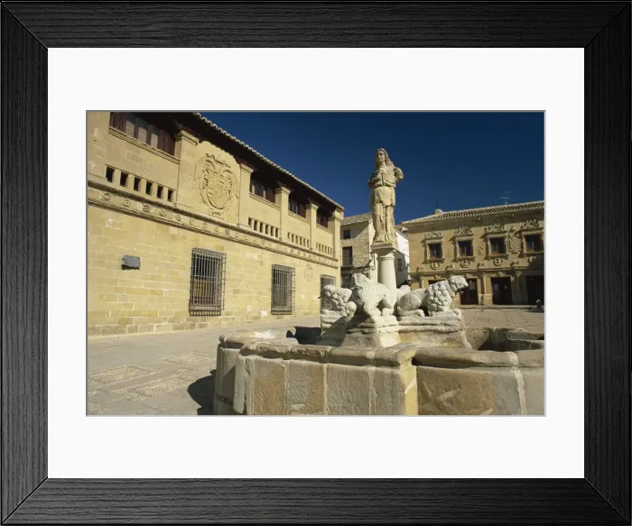 Framed Print : Fuente de los Leones Framed Print : Fuente de los Leones