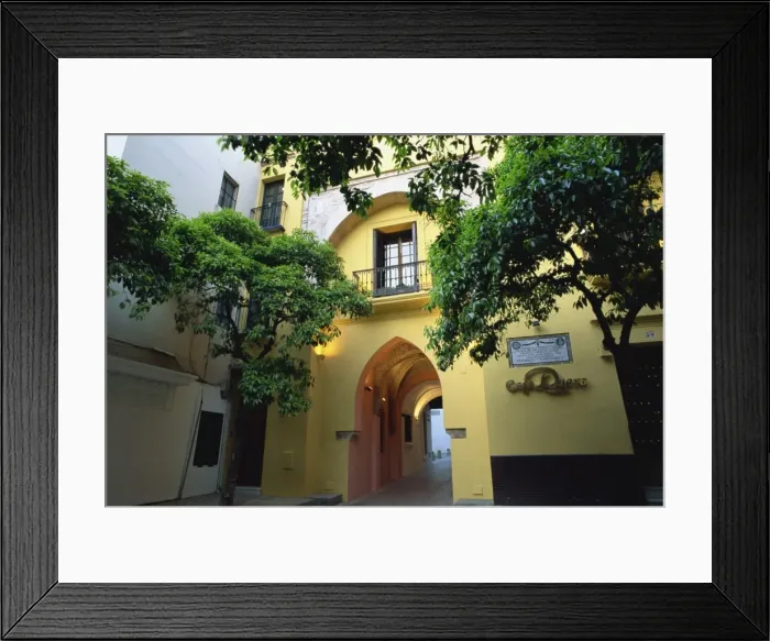 Framed Print : Arched passageway mentioned in novel by Cervantes Framed Print : Arched passageway mentioned in novel by Cervantes