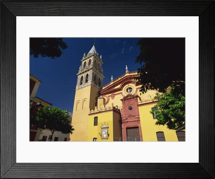 Framed Print : Iglesia de Santa Ana Framed Print : Iglesia de Santa Ana