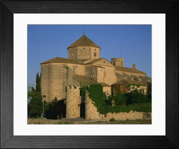 Framed Print : The church of Sant Marti Framed Print : The church of Sant Marti
