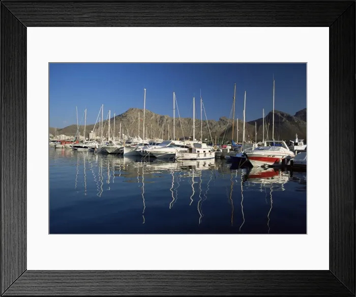 Framed Print : The Marina Framed Print : The Marina