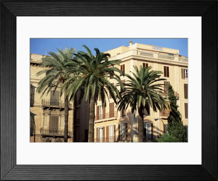 Framed Print : Typical buildings lining the Borne Framed Print : Typical buildings lining the Borne
