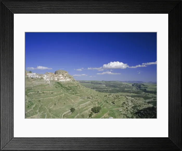 Framed Print : View to the village of Ares del Maestre Framed Print : View to the village of Ares del Maestre