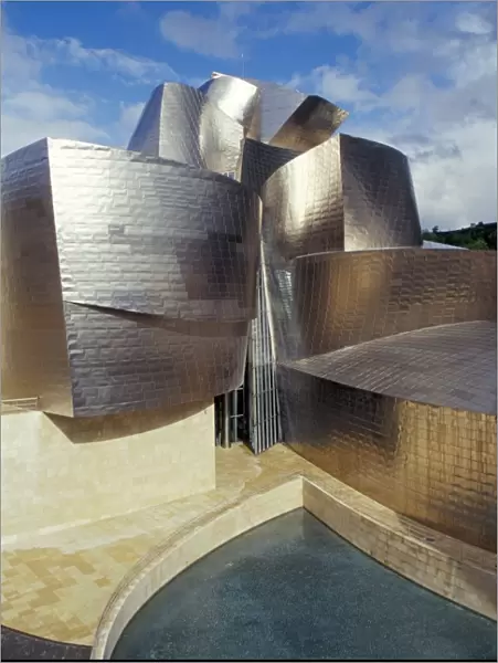 Guggenheim Museum, designed by American architect Frank O
