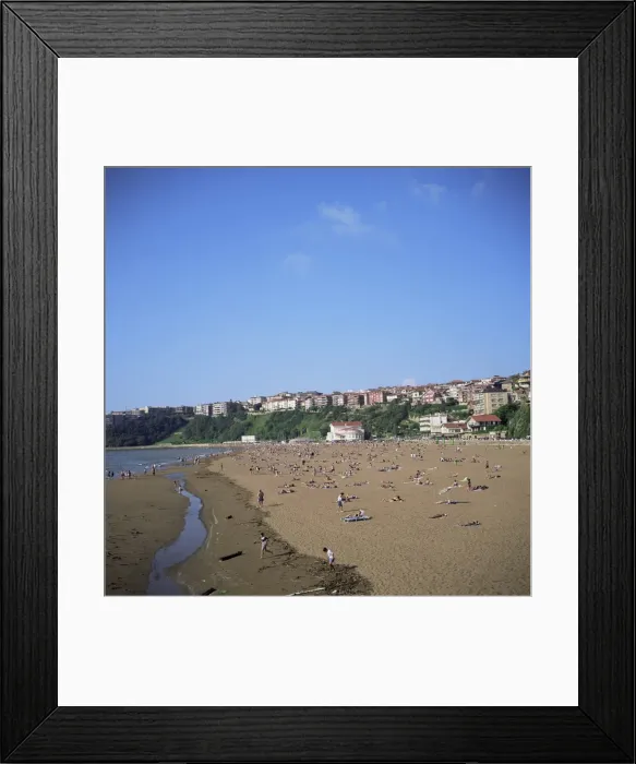 Framed Print : Getxo, Atlantic resort at the mouth of the Bilbao River Framed Print : Getxo, Atlantic resort at the mouth of the Bilbao River