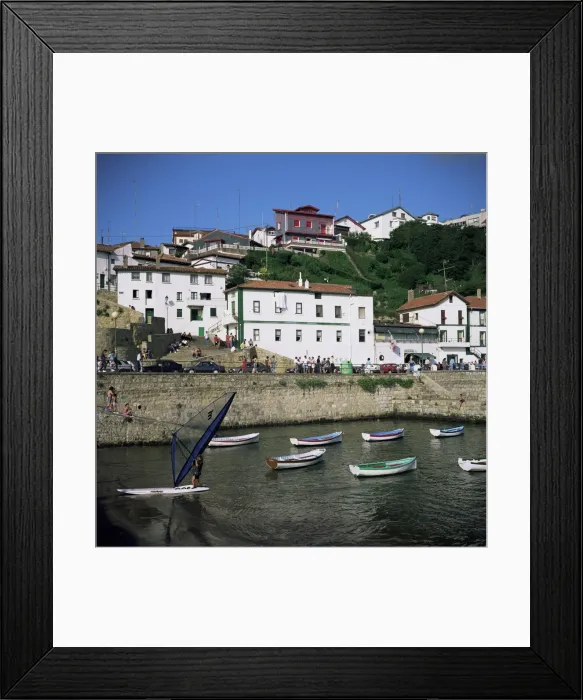 Framed Print : Getxo, Atlantic resort at the mouth of the Bilbao River Framed Print : Getxo, Atlantic resort at the mouth of the Bilbao River