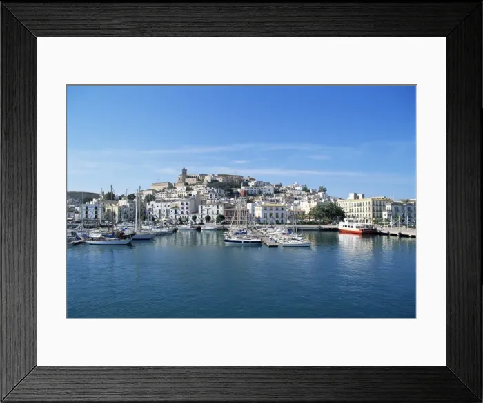 Framed Print : Dalt Vila, Eivissa Framed Print : Dalt Vila, Eivissa