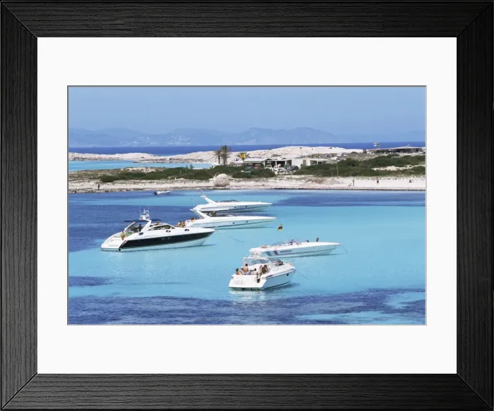 Framed Print : Platja Illetas Framed Print : Platja Illetas