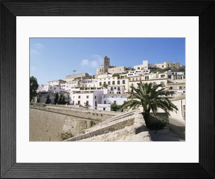 Framed Print : Dalt Vila, Eivissa Framed Print : Dalt Vila, Eivissa