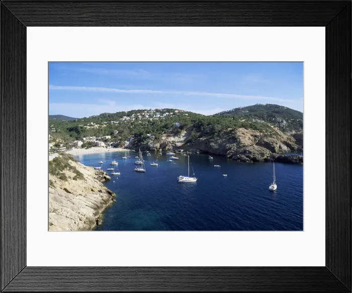 Framed Print : Cala Vedella Framed Print : Cala Vedella