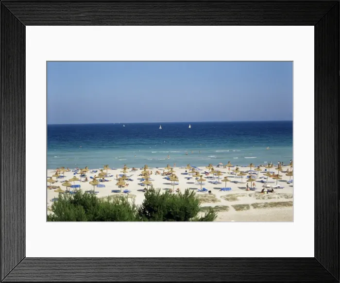 Framed Print : Beach in Alcudia Framed Print : Beach in Alcudia