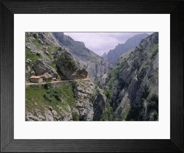 Framed Print : The Cares Gorge Framed Print : The Cares Gorge