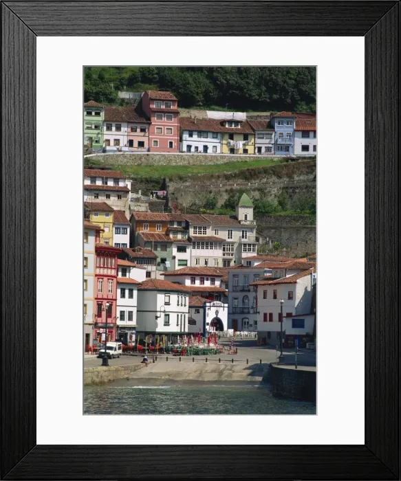 Framed Print : Cudillero fishing village Framed Print : Cudillero fishing village