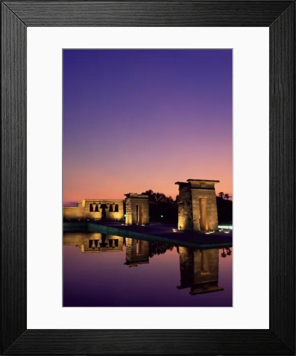 Framed Print : Templo de Debod Framed Print : Templo de Debod