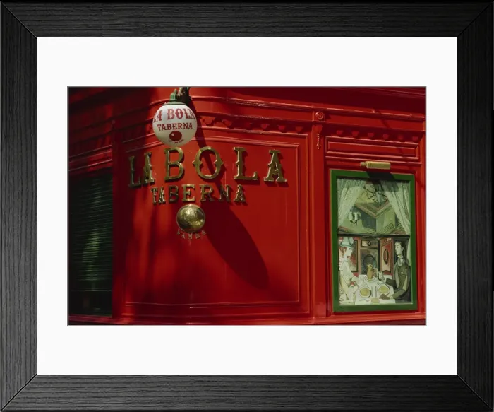 Framed Print : Taberna de la Bola restaurant Framed Print : Taberna de la Bola restaurant