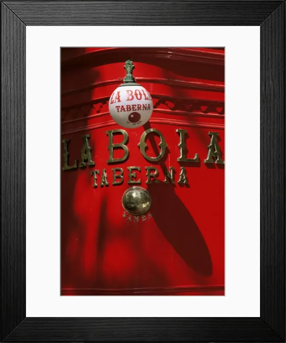 Framed Print : Taberna de la Bola Framed Print : Taberna de la Bola