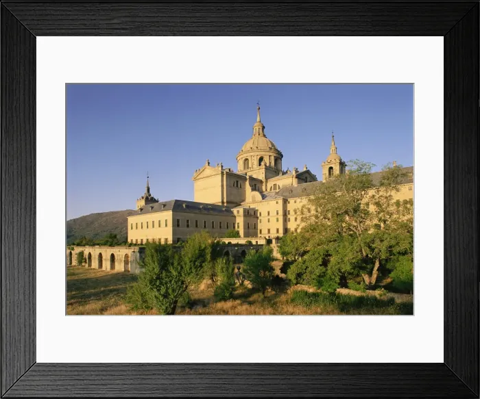 Framed Print : Eastern facade of the monastery palace of El Escorial Framed Print : Eastern facade of the monastery palace of El Escorial