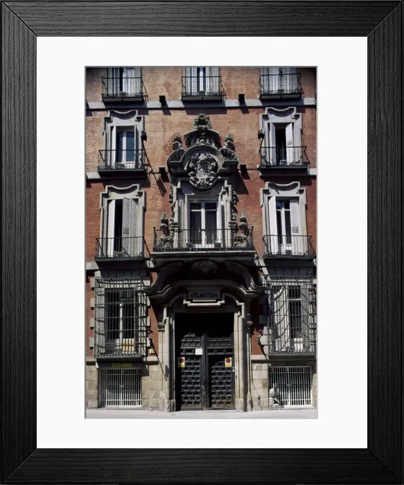 Framed Print : De Ribera portal, c Framed Print : De Ribera portal, c