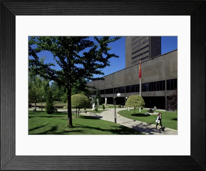 Framed Print : Museum of Spanish Contemporary Art Framed Print : Museum of Spanish Contemporary Art