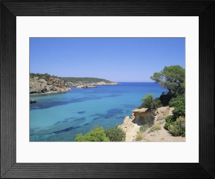 Framed Print : View near Cala Portinatx Framed Print : View near Cala Portinatx