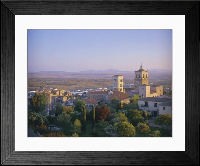 Framed Print : View from castle of Trujillo Framed Print : View from castle of Trujillo