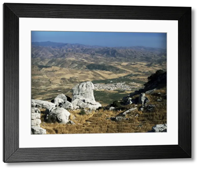 Framed Print : Antequera view south Framed Print : Antequera view south
