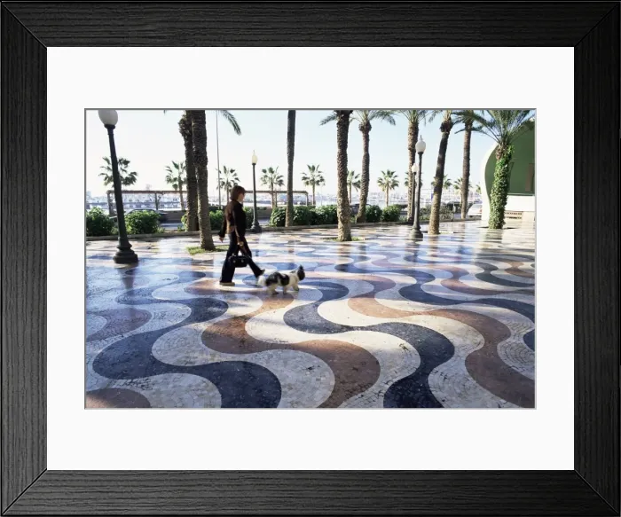 Framed Print : Explanada de Espana Framed Print : Explanada de Espana