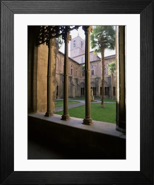 Framed Print : Monastery Santa Maria la Real Framed Print : Monastery Santa Maria la Real