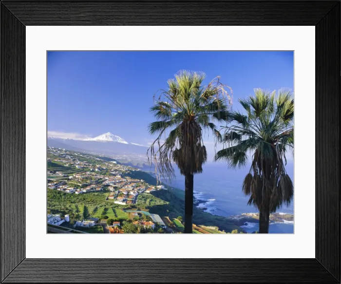 Framed Print : North coast and Mount Teide Framed Print : North coast and Mount Teide