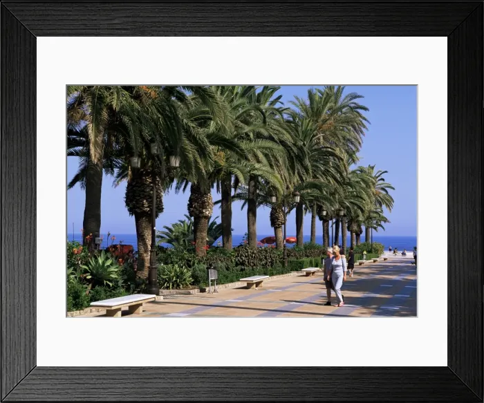 Framed Print : Balcon de Europe Framed Print : Balcon de Europe
