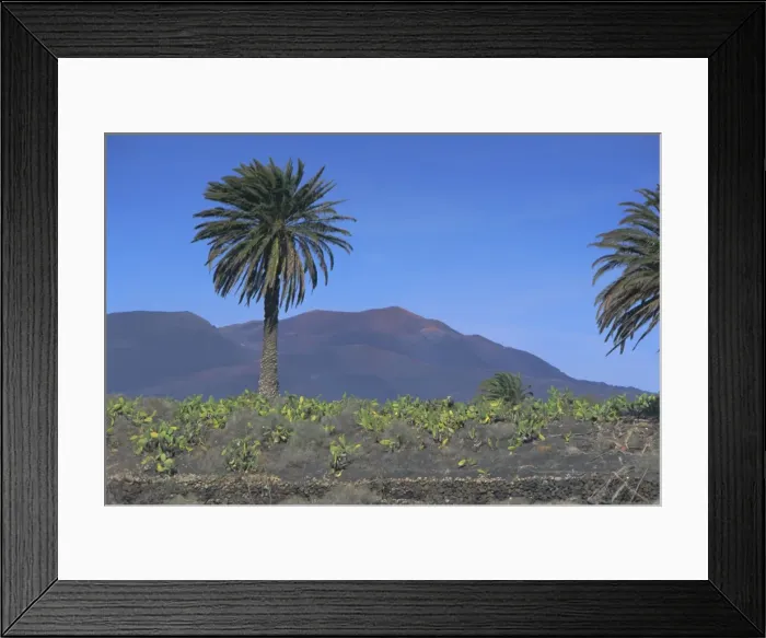 Framed Print : Fire Mountain