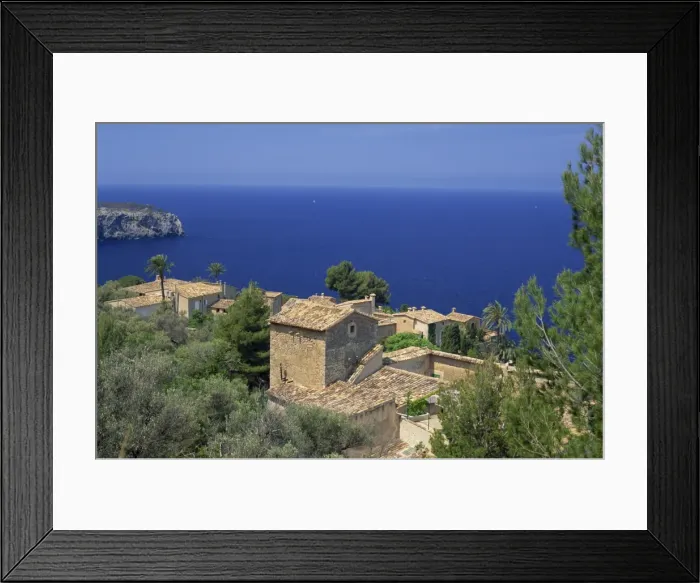 Framed Print : Roofs of Luc Alcari Framed Print : Roofs of Luc Alcari