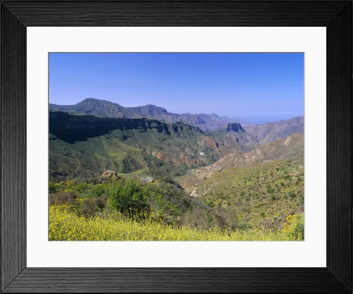 Framed Print : Barranco del Chorillo Framed Print : Barranco del Chorillo