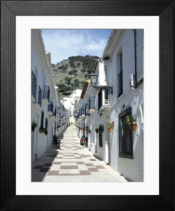 Framed Print : Calle San Sebastian Framed Print : Calle San Sebastian
