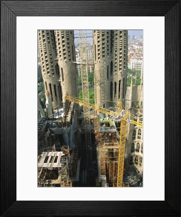 Framed Print : Gaudis cathedral Framed Print : Gaudis cathedral